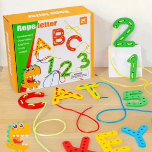 Cognitive Thread Toy™ – Slimme Lijntjes – Peuter Ontwikkelingsspel | Educatief Speelgoed