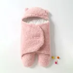 SnuggleBear™ - Baby Wikkel Deken Roze / M (3-6 maanden) | Educatief Speelgoed