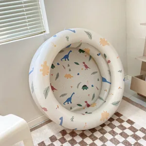 Baby Pool Set™ - Zomers Spetterplezier - Opblaasbaar Zwembad Wit | Educatief Speelgoed