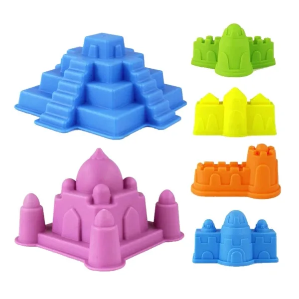 Sand Castle Kit™ – Zandpret Bouwplezier – Zandkastelen Set | Educatief Speelgoed - Afbeelding 1