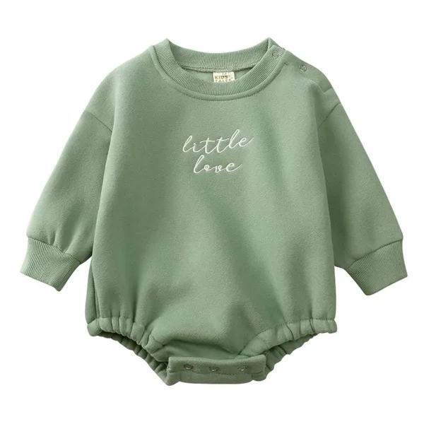 Mini Fashion™ - Warm&Comfortabel - Trui Romper Groen / 73 (6-9 maanden) | Educatief Speelgoed - Afbeelding 1