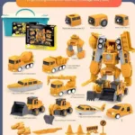 MagnaMix™ - Van Truck naar Transformer - Speelgoedwagen Transformer 35 stuks | Educatief Speelgoed