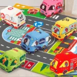Car Playmat™ - Cartoon Avonturen - Auto Speelmat | Educatief Speelgoed
