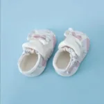 Mini Fashion™ - Comfortabel&Zacht - Baby Schoentjes Wit - Roze / 10 (0-6 maanden) | Educatief Speelgoed