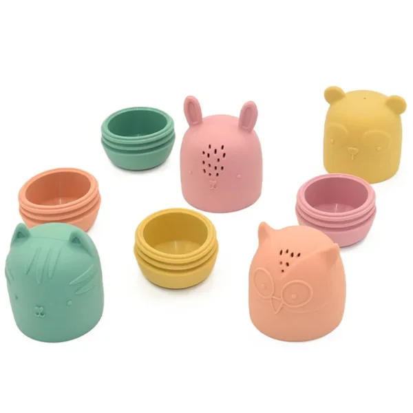 Bath Buddies™ – Schattige Spetterpret – Silicone Water Speelgoed | Educatief Speelgoed - Afbeelding 1