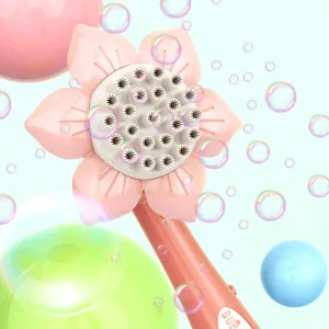 Sunflower Bubblegun™ - Zeepbellen Feest - Bellenblaas Bloem Roze | Educatief Speelgoed