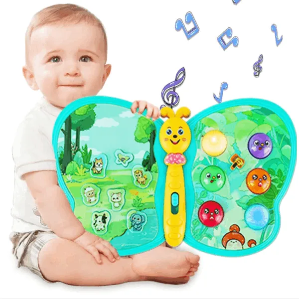Musical Butterfly™ - Vrolijke Vlinderspeeltijd - Interactief Speelgoed | Educatief Speelgoed - Afbeelding 1