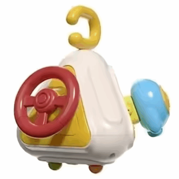 Cube Senses Toy™ - Leerzaam&Leuk - Kubus Zintuigen Speelgoed Driehoek | Educatief Speelgoed - Afbeelding 1