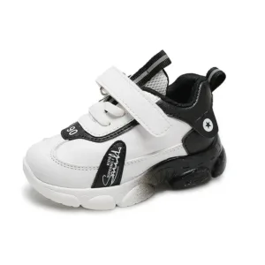 Mini Fashion™ -  Antislip Zool - Casual Sneakers Zwart / 24 (1-2 jaar) | Educatief Speelgoed