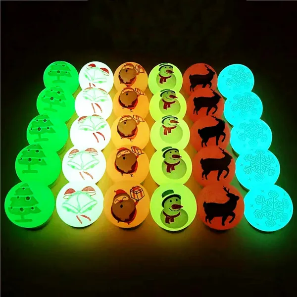 Xmas Bouncy Balls™ - een Stuiterende Kerst! - Stuiterballen 30 Stuks | Educatief Speelgoed - Afbeelding 1