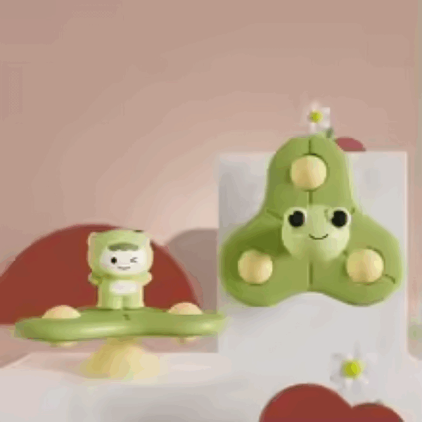 Bath Spinner Toys™ - Leerzaam&Leuk - Fidget Babybad Speeltjes Kikker | Educatief Speelgoed - Afbeelding 1