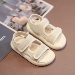 Mini Fashion™ - Stijlvolle Look - Kindersandalen Beige / 16 (2-3  jaar) | Educatief Speelgoed