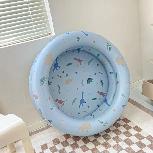 Baby Pool Set™ - Zomers Spetterplezier - Opblaasbaar Zwembad Blauw | Educatief Speelgoed - Afbeelding 1