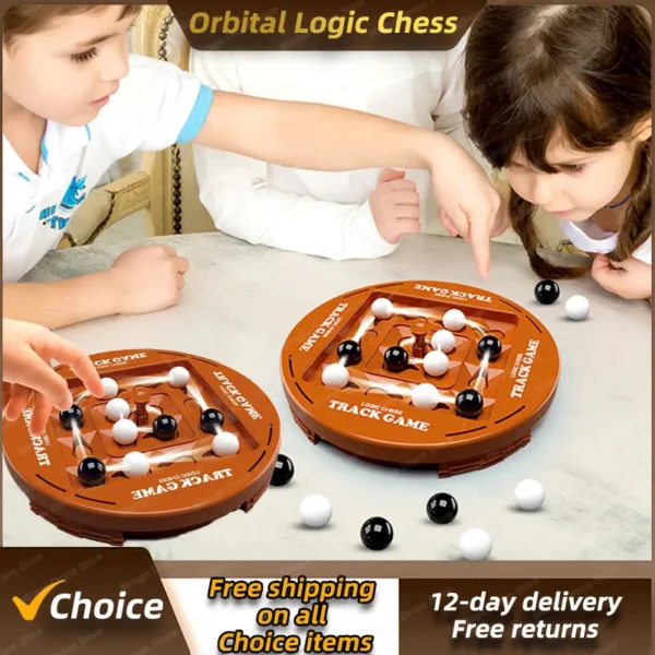 Rotating 4-In-A-Row™ - Slimme Strijd - Strategisch Spel | Educatief Speelgoed - Afbeelding 1