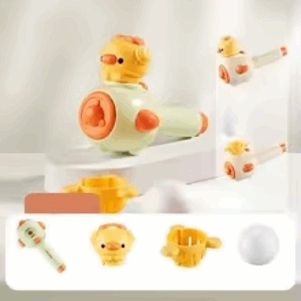 Montessori Blowing Toy™ - Verbeter Vaardigheden&Communicatie - Montessori Blaasplezier Speelgoed 2 in 1 groen | Educatief Speelgoed - Afbeelding 1