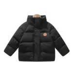 Mini Fashion™ - Ademend&Warm - Winterjas Zwart / 110 (5-6 jaar) | Educatief Speelgoed