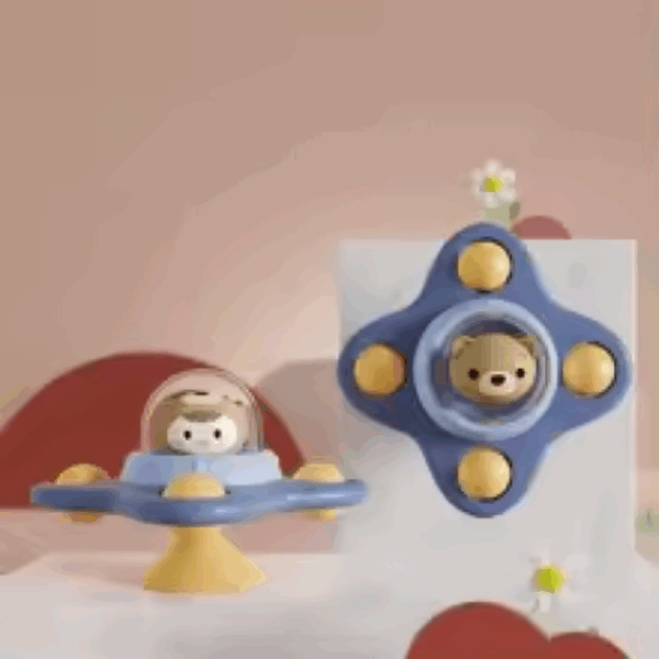 Bath Spinner Toys™ - Leerzaam&Leuk - Fidget Babybad Speeltjes Beer | Educatief Speelgoed - Afbeelding 1