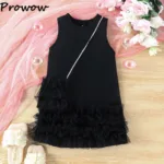 Mini Fashion™ - Chique Design - Jurk Zwart / 6 | Educatief Speelgoed