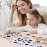 Shape Match Puzzle™ – Zoek de Schaduw – Houten Sorteer Puzzel | Educatief Speelgoed