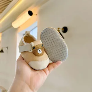 Mini Fashion™ - Veilig&Comfortabel - Baby Schoentjes Bruin / 19 (5 - 8 maanden) | Educatief Speelgoed
