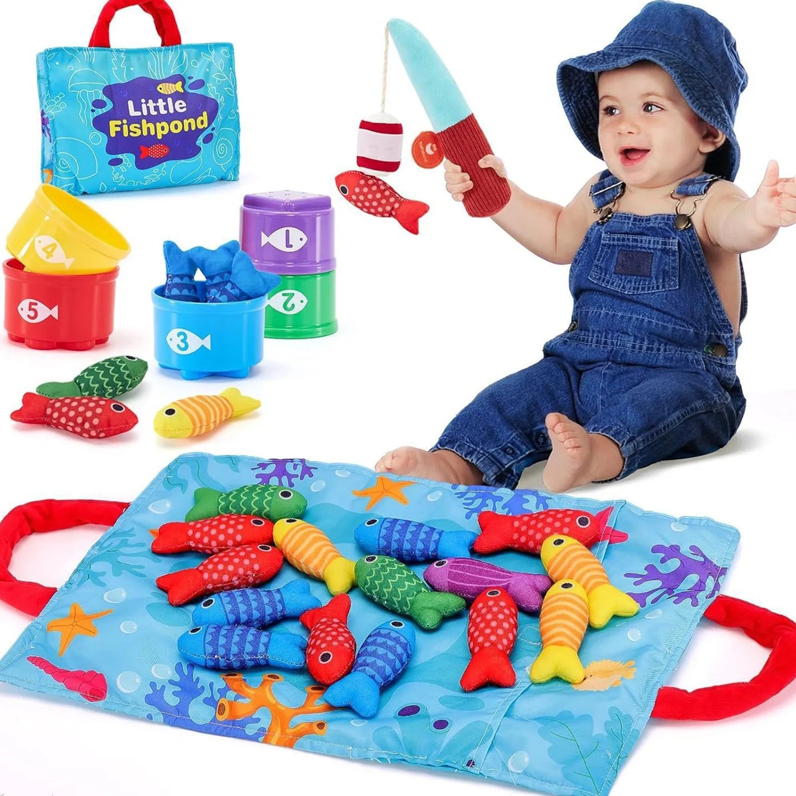 image_469_1737367232660-11569447-85420994-67178572_0 Magnetic Fishing Game™ - Vang ze allemaal - Magnetisch visspel | Educatief Speelgoed - Afbeelding 1