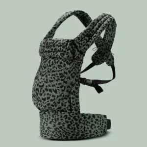 Snug Sling™ – Zacht&Dichtbij– Baby&Peuter draagzak Groen - Luipaard | Educatief Speelgoed