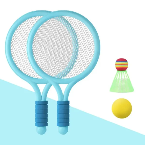 Racket Tennis™ – Mik&Smash– Tennis&Badminton Speelset Blauw | Educatief Speelgoed - Afbeelding 1