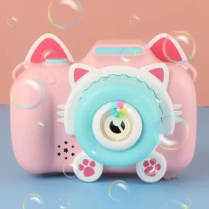 Magical Bubble Camera™ - Stimuleer Buitenspelen - Magische Bubbelcamera voor Kinderen Roze-blauw | Educatief Speelgoed