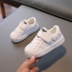 Mini Fashion™ - Kinder Sneakers Wit / 19 (6-12 maanden) | Educatief Speelgoed