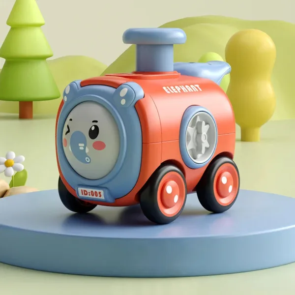 Animal Train™  - Fluitende Treinavonturen - Speelgoedtrein Olifant | Educatief Speelgoed - Afbeelding 1