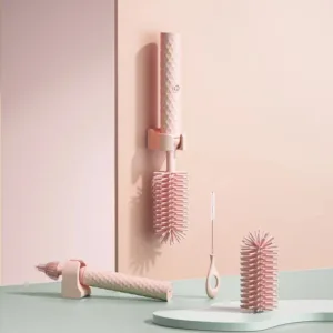 BottleCleaner™ - Elektrische Reinigingsmagie - Flessen borstel Roze | Educatief Speelgoed