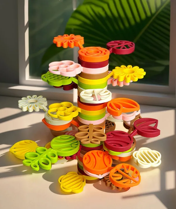 Stacking Balance Tree™ - Stapelavontuur voor Kleine Bouwers - STEM Speelgoed 35 stuks | Educatief Speelgoed - Afbeelding 1