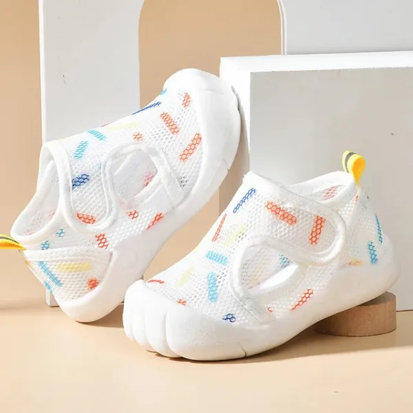 Puddle Play Pals™ - Gemakkelijk instappen - Kinder Sandalen Wit / 14 (6-9 maanden) | Educatief Speelgoed - Afbeelding 1