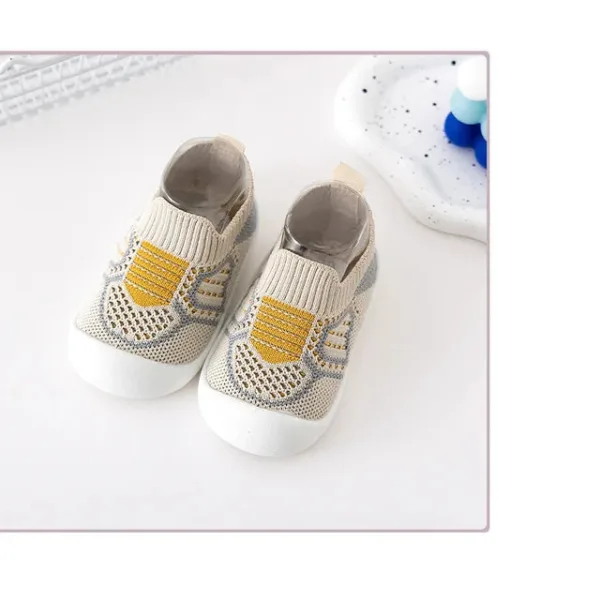 Mini Fashion™ - Stijlvol Stappen - Peuterschoentjes Beige / 20 (0-6 maanden) | Educatief Speelgoed - Afbeelding 1