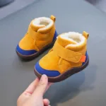 Mini Fashion™ - Super warm - Kinder Winter Boots Geel / 18 (1-2 jaar) | Educatief Speelgoed