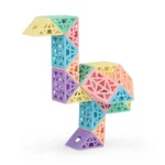 Snake Cube Set™ - Bouw, Draai&Ontdek - Bouwblokkenset 24 onderdelen | Educatief Speelgoed