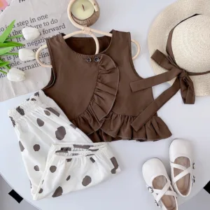 Mini Fashion™ - Frisse&Lichte Stof - Zomerset 110 (5-6 jaar) | Educatief Speelgoed