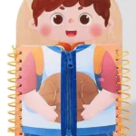 Little Helper™ - Knoop&Rits - Activiteitenbord Jongen | Educatief Speelgoed