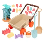 Beach Cart Set™ – Zomer Zandpret – Strandspel Set | Educatief Speelgoed