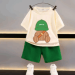 Mini Fashion™ - Funky&Fris - Kledingsetje Groen / 120 (4-5 jaar) | Educatief Speelgoed