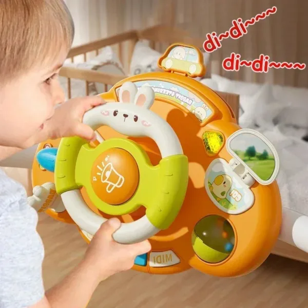 Baby Steering Wheel™ – Racen Maar! – Speelgoed Stuur | Educatief Speelgoed - Afbeelding 1
