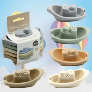Stack&Splash™ – Stapelbare Bootjes – Badset | Educatief Speelgoed