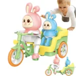 Bike Bunnies™ - Konijnenfeest op Wielen - Fietsende Speelgoed Konijntjes | Educatief Speelgoed