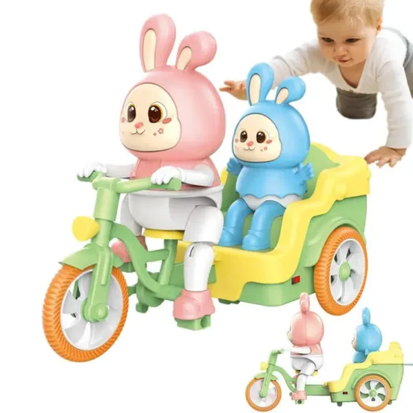 Bike Bunnies™ - Konijnenfeest op Wielen - Fietsende Speelgoed Konijntjes | Educatief Speelgoed - Afbeelding 1