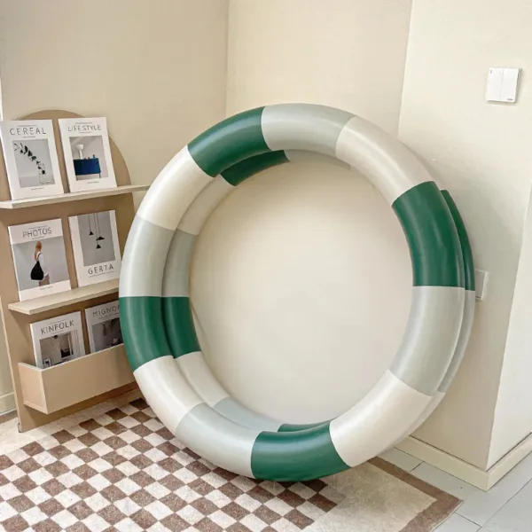 Baby Pool Set™ - Zomers Spetterplezier - Opblaasbaar Zwembad Groen | Educatief Speelgoed - Afbeelding 1