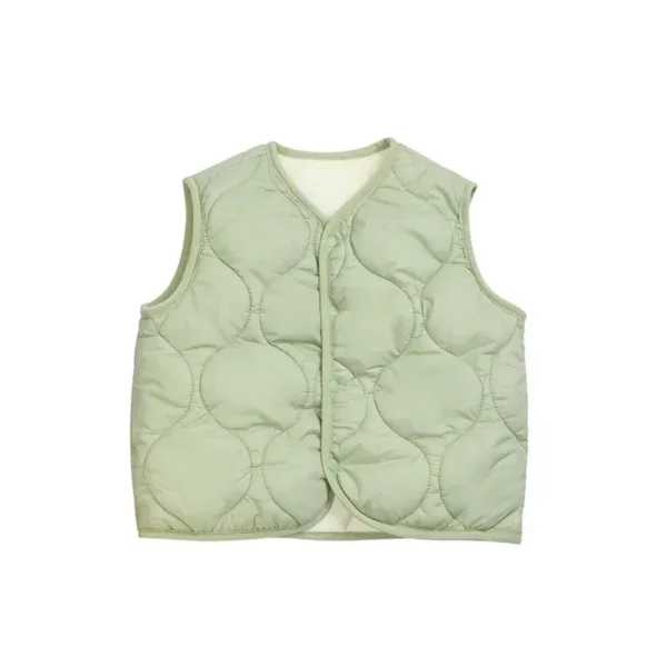 Mini Fashion™ - Voor Jongens&Meisjes - Bodywarmer Groen / 92 (2 jaar) | Educatief Speelgoed - Afbeelding 1