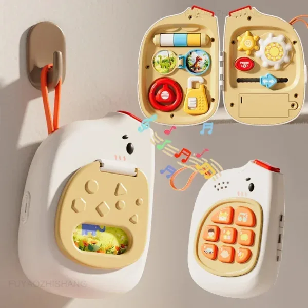 Sensory Mini Suitcase™ - Interactief Speelbord - Montessori Speelgoed | Educatief Speelgoed - Afbeelding 1