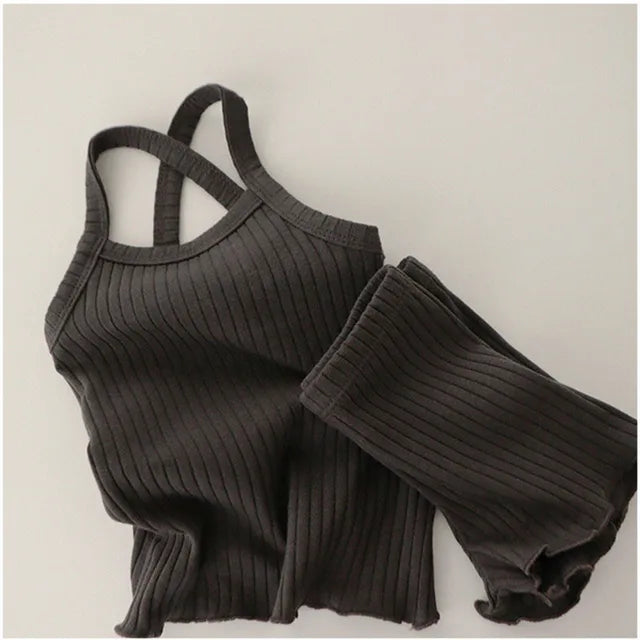 Sweet Dreams™ - Comfortabele Nachtrust - Kinder Pyjama Set Zwart / 66 (0-6 maanden) | Educatief Speelgoed - Afbeelding 1