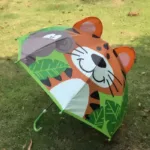 Kids Umbrella™ - Dansen in de regen - Paraplu voor Kinderen Aap en Tijger | Educatief Speelgoed