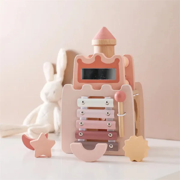 Woods™ - Creatief Klankplezier - Houten Muziek Toren | Educatief Speelgoed - Afbeelding 1